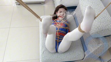 【梦川】【吊缚蜘蛛女侠】灵儿 单腿缚➕吊缚➕分腿➕红色性感口球➕五花大绑日式小高手 这次灵儿接到新挑战 决定试试吊缚的感觉