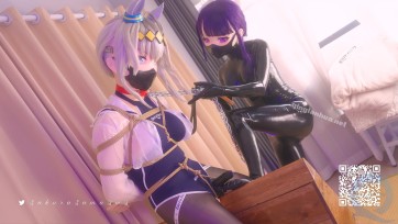 【刻猫猫不是色猫猫】【Kigurumi·三角木马·真空床·乳胶衣】